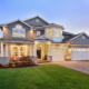 newly built home located in Maple Grove Minnesota with seamless gutters - Rain Master Seamless Gutters