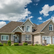 stone home with seamless gutters - Rain Master Seamless Gutters Seamless Gutter Installation Near Burnsville